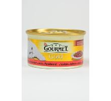 Gourmet Gold konz. kočka hov.a kuře v rajč.om.85g