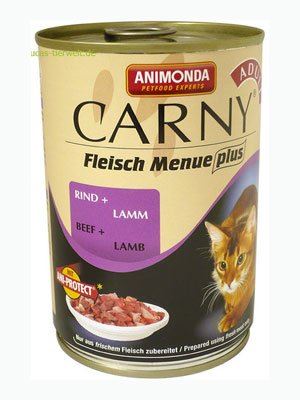 Animonda konzerva CARNY Adult - hovězí, jehněčí 200g