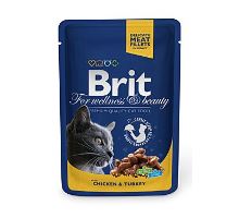 Brit Premium Cat kapsa with Chicken &amp; Turkey 100g