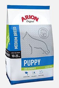 Arion Dog Original Puppy Medium Chicken Rice 3kg