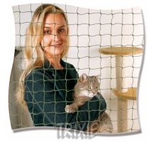 Ochranná síť pro kočky 3x2m transparentní