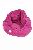 Pelech ADRIANA plyš kulatý hnízdečko 40cm Růžová A17