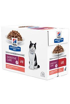 Hill's Fel. PD I/D  Digestive Care Salmon kapsa 12x85g
