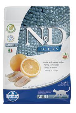N&D OCEAN CAT GF Adult Herring & Orange 1,5kg