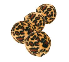 Míčky leopardí motiv 4cm (1ks)