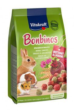 Vitakraft králíček Bonbinos s mrkví 40g