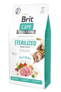 Brit Care Cat GF Sterilized Urinary Health 2 balení 7kg