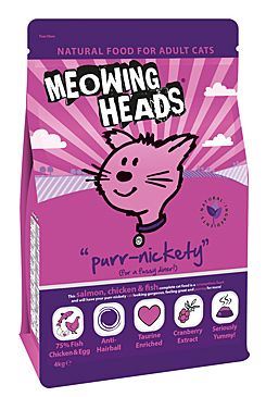 MEOWING HEADS Purr-Nickety 4kg