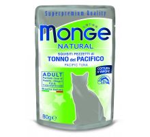 Monge Natural kapsička tuňák v želé pro kočky 80g