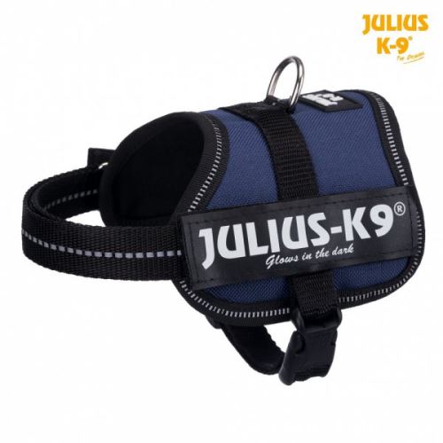 Julius-K9 silový postroj indigo
