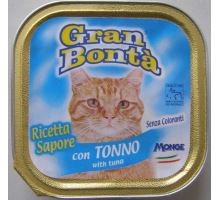 Gran Bonta paštika s tuňákem pro kočky 100g