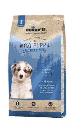 CHICOPEE CLASSIC NATURE MAXI  PUPPY POULTRY-MILLET 2 kg