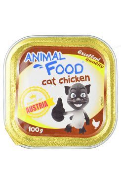 ANIMAL FOOD 100g konz.paštika kočka kuře