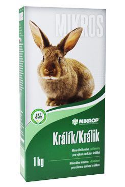 Mikros K pro králíky plv 1kg