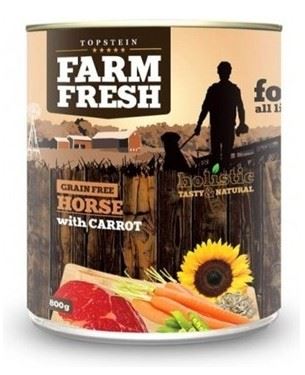 Nepoužívat Topstein Farm Fresh Horse with Carrots 800g