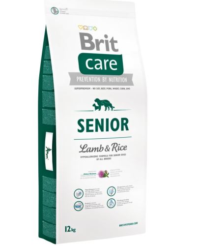 Brit Care Dog Senior Lamb & Rice 2 balení 12kg