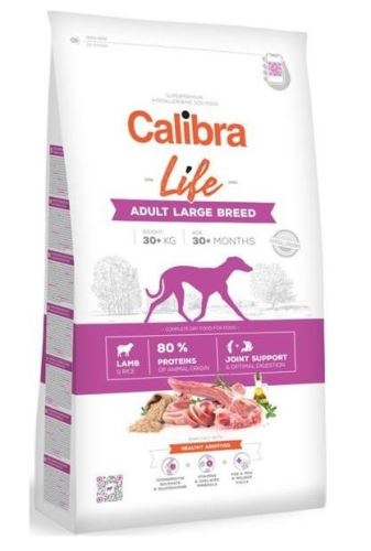 Calibra Dog Life Adult Large Breed Lamb 2 balení 12kg