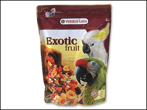 Krmivo Exotic směs ovoce, obilovin a semen pro velké papoušky 600g