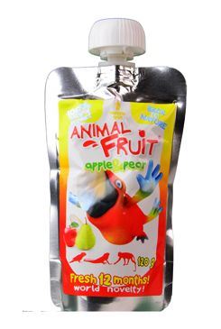 ANIMAL FRUIT kaps.Jablko + Hruška papoušci 120g Syrio