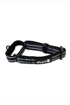 Obojek Alcott polostahovací reflexní černá