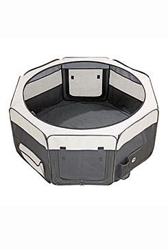 Box sklád. nylon štěně grey/black KARLIE