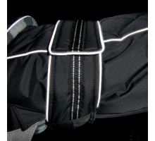Obleček ROUEN černý pro buldočky S 40 cm (40-60 cm)