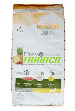 Trainer Fitness Adult Mini No Gluten Duck Rice 7,5kg