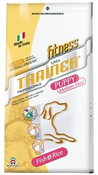 Vyřazeno Trainer Fitness Puppy Medium-Maxi Fish & Rice 1kg