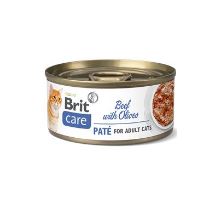 Brit Care Cat konz Paté Beef&amp;Olives 70g