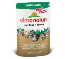 Almo Cat Nat.kočka kaps Green Lab. Raw