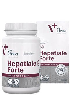 Hepatiale Forte small breed and cats 40 cps