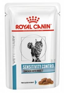 Royal Canin VD Cat Sensitivity Control Chicken&Rice Pouch 12x85g