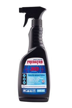Repelent Predator 3D 500ml rozprašovač, tek.moskytiéra