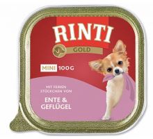 Rinti Dog Gold vanička kachna + drůbež 100g