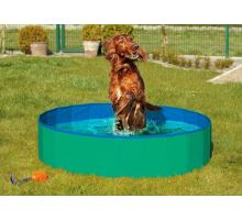 Karlie-Flamingo Skládací bazén pro psy zeleno/modrý 160x30cm