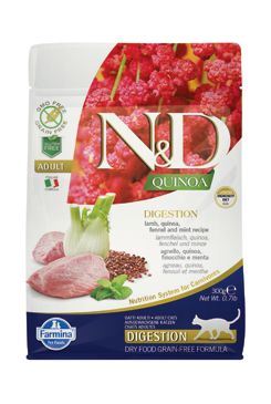 N&D Quinoa CAT Digestion Lamb & Fennel