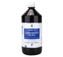 Lososový olej 100% surový ProFitPet 1l