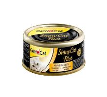 Gimpet kočka konz. ShinyCat filet kuře s mangem 70g