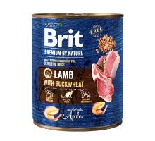 Brit Premium Dog by Nature konz Lamb &amp; Buckwheat 800g