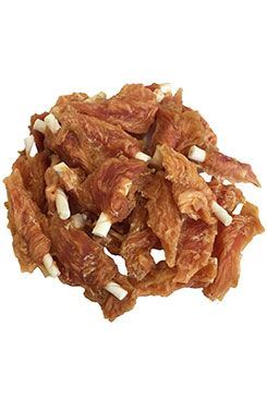 Pochoutka Kuřecí filety na tyčce z buvolí kůže 6cm250g