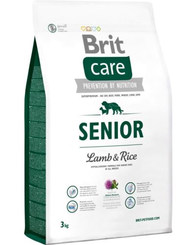 Brit Care Dog Senior Lamb & Rice 3kg