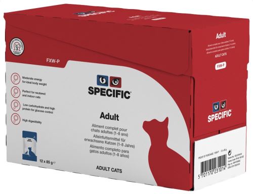 Specific FXW-P Adult 12x85g kapsičky