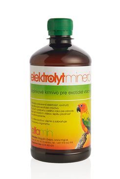 Elektrolyt minerál pro Exotické ptactvo 500ml