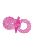 Hračka pes dudlík TRP PACIFIER 10cm růžová Zolux