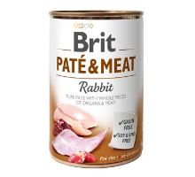 Brit Dog konz Paté &amp; Meat Rabbit 400g