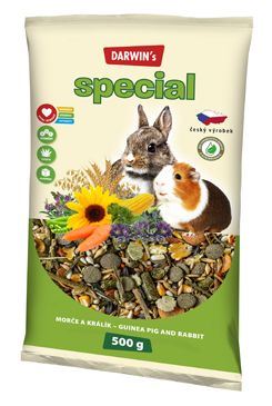 Darwin morče,králík special 500g