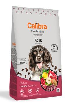 Calibra Dog Premium Line Adult Beef 2 balení 12kg NEW