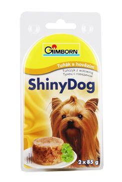 Gimborn konz. ShinyDog tuňák/hovězí 2x85g