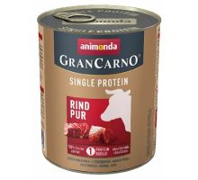 GRANCARNO Single Protein 800 g čisté hovězí, konzerva pro psy
