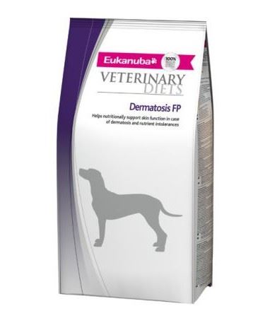 Eukanuba VD Dog Dermatosis FP 12kg + Lanové házedlo ZDARMA